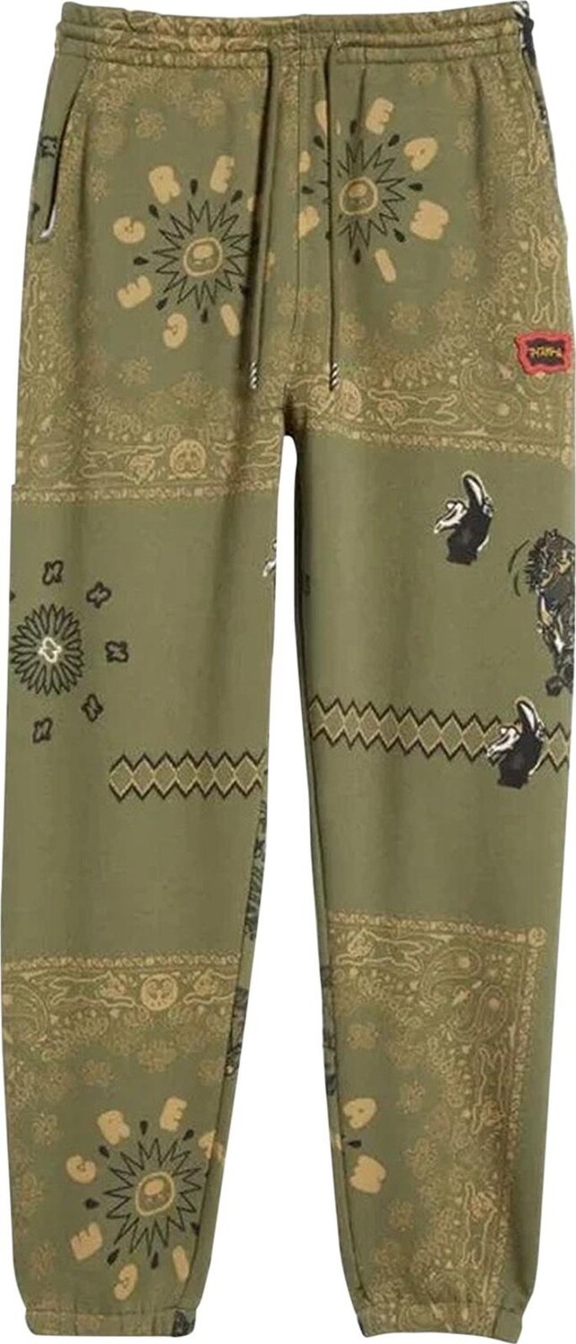 

Спортивные брюки Icecream Gasoline Sweatpant 'Deep Lichen Green', зеленый