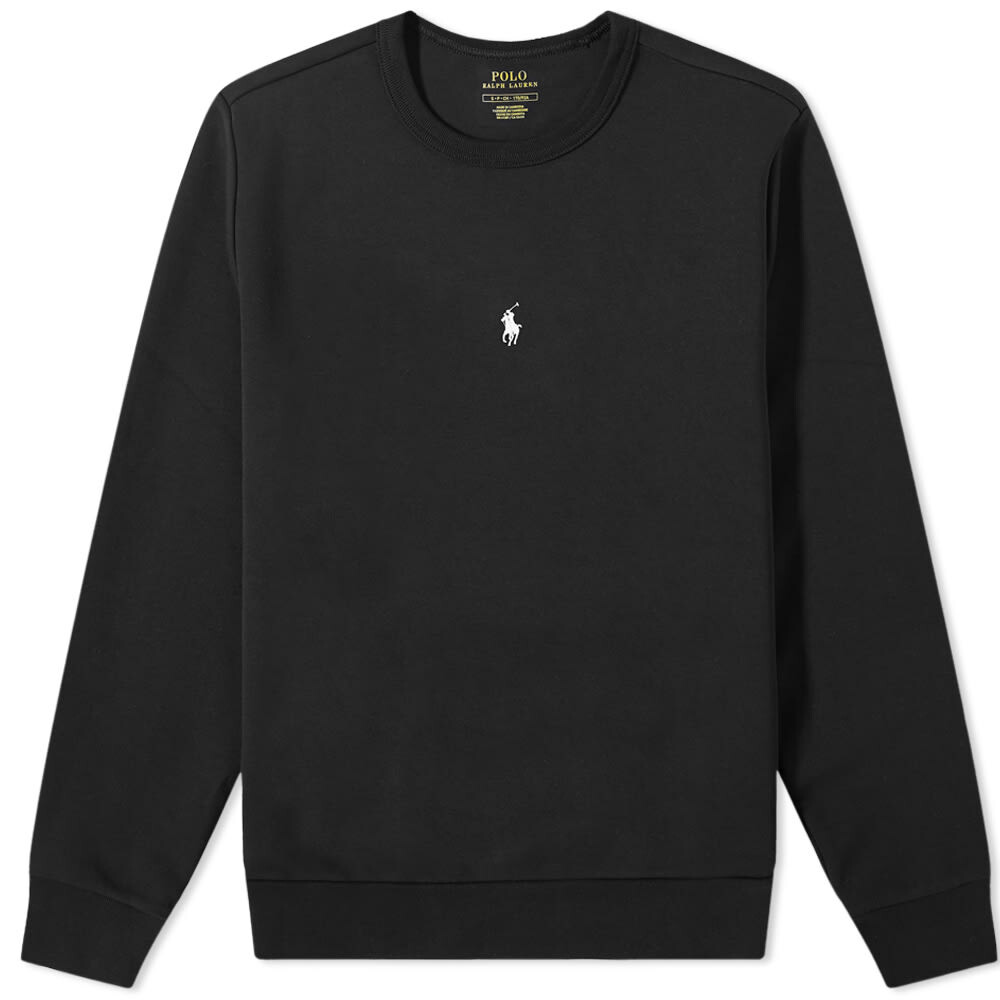 

Толстовка Polo Ralph Lauren Centre Logo Crew Sweat, Черный
