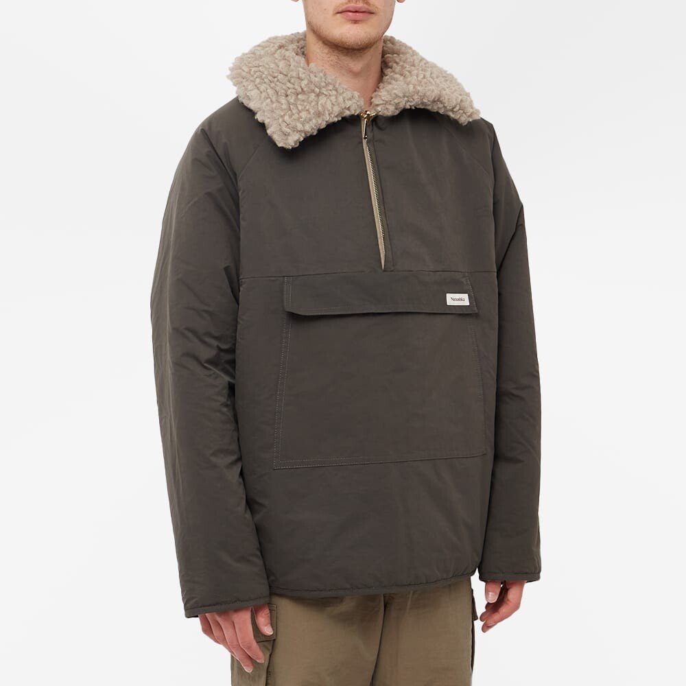 

Лука Коренастый Sherpa Half Zip Nanushka
