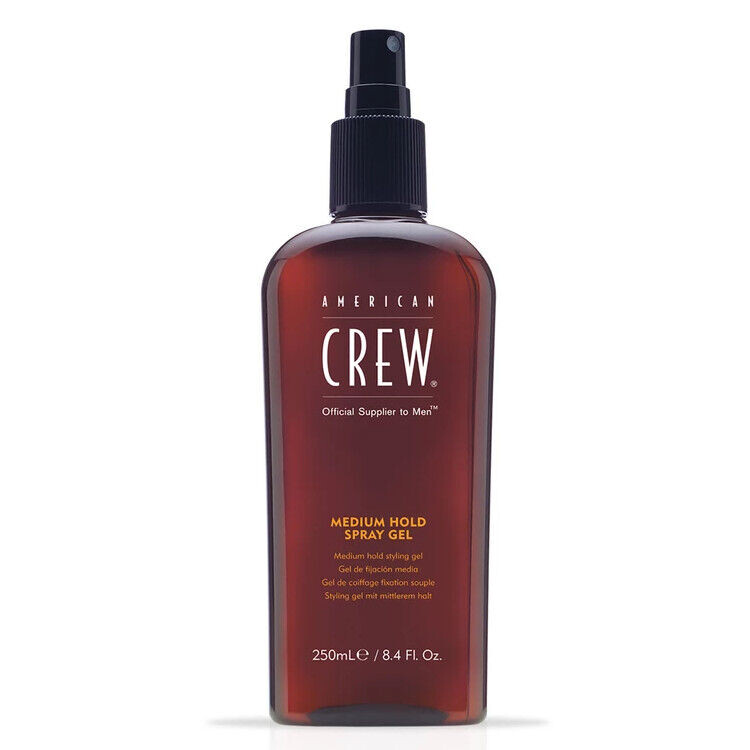 

American Crew Medium Hold Spray Gel гель средней фиксации для легкого моделирования во время сушки, 250 мл