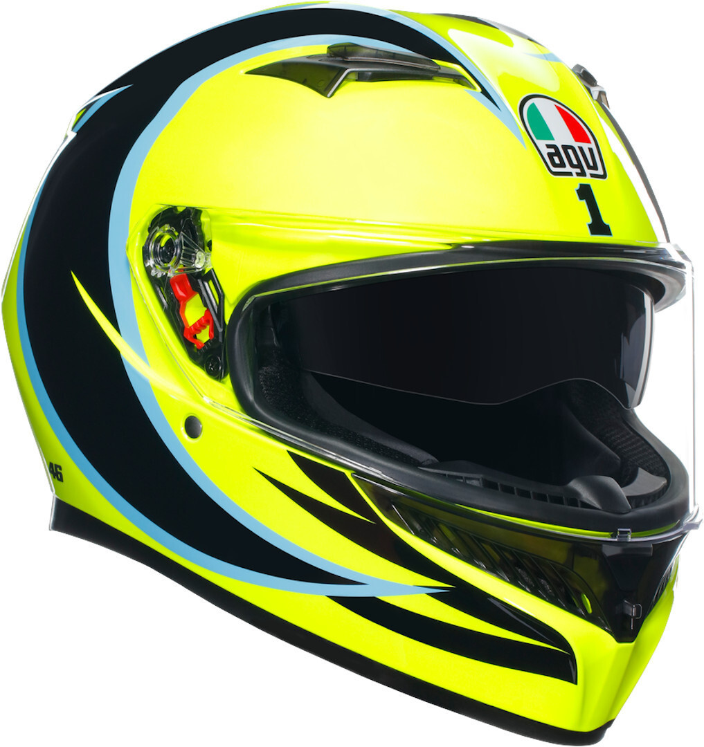 

Шлем AGV K3 Rossi WT Phillip Island 2005 с рисунком