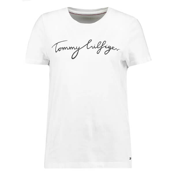 

Футболка Tommy Hilfiger, белый/черный