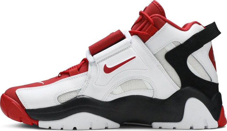 Nike air best sale barrage mid rouge