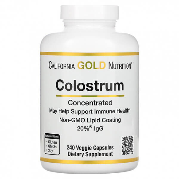 

Молозиво California Gold Nutrition, 240 капсул