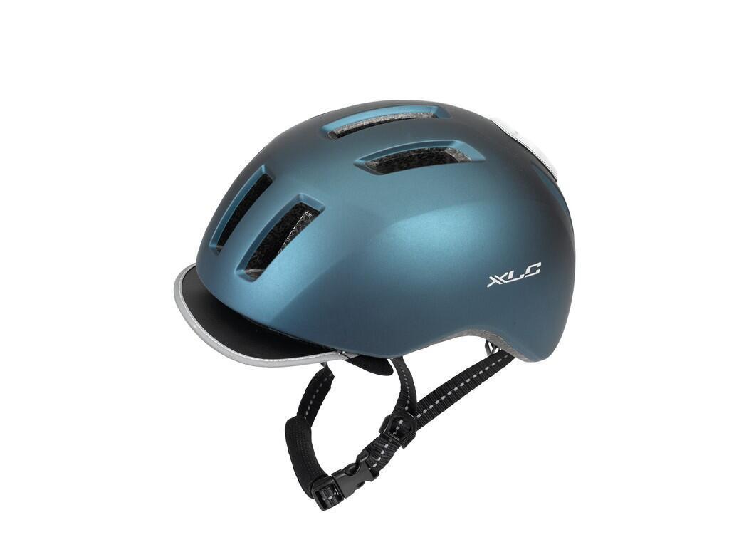 Городской шлем XLC BH-C24 синий-металлик, синий