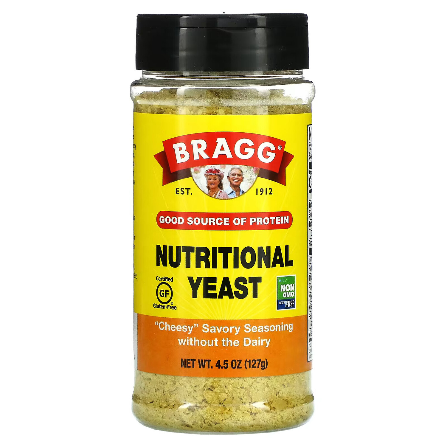 

Bragg, пищевые дрожжи, 127 г (4,5 унции)