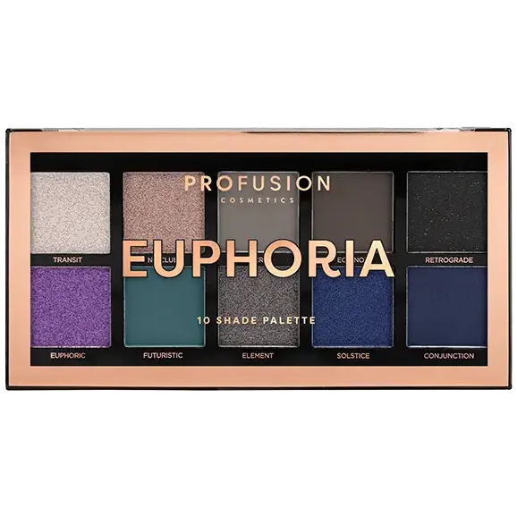 

Profusion Euphora палетка из 10 теней для век, 108 г