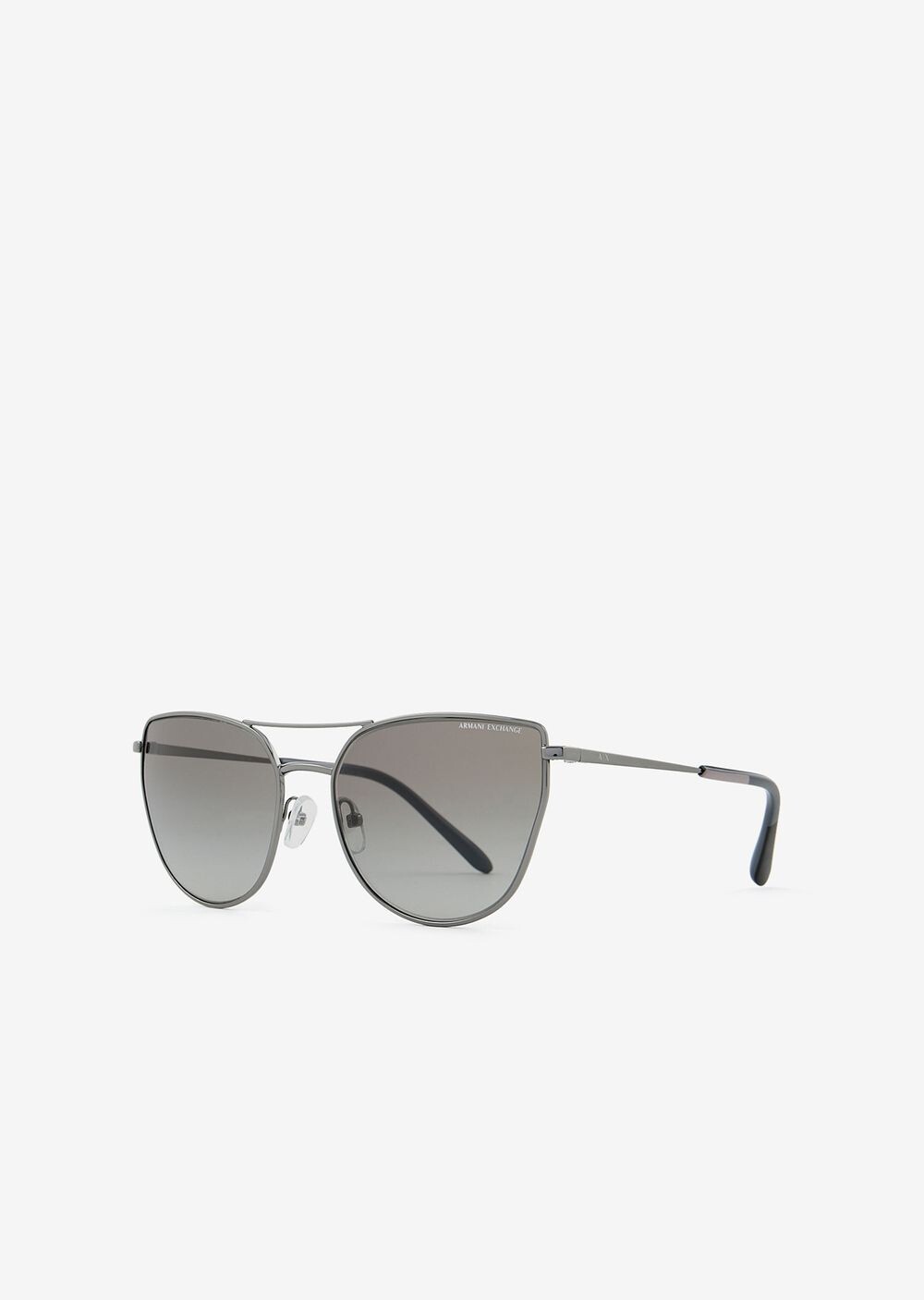 

Женские солнцезащитные очки «кошачий глаз» Armani Exchange, серый