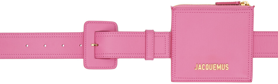 

Розовый ремень 'La Ceinture Carrée' Jacquemus