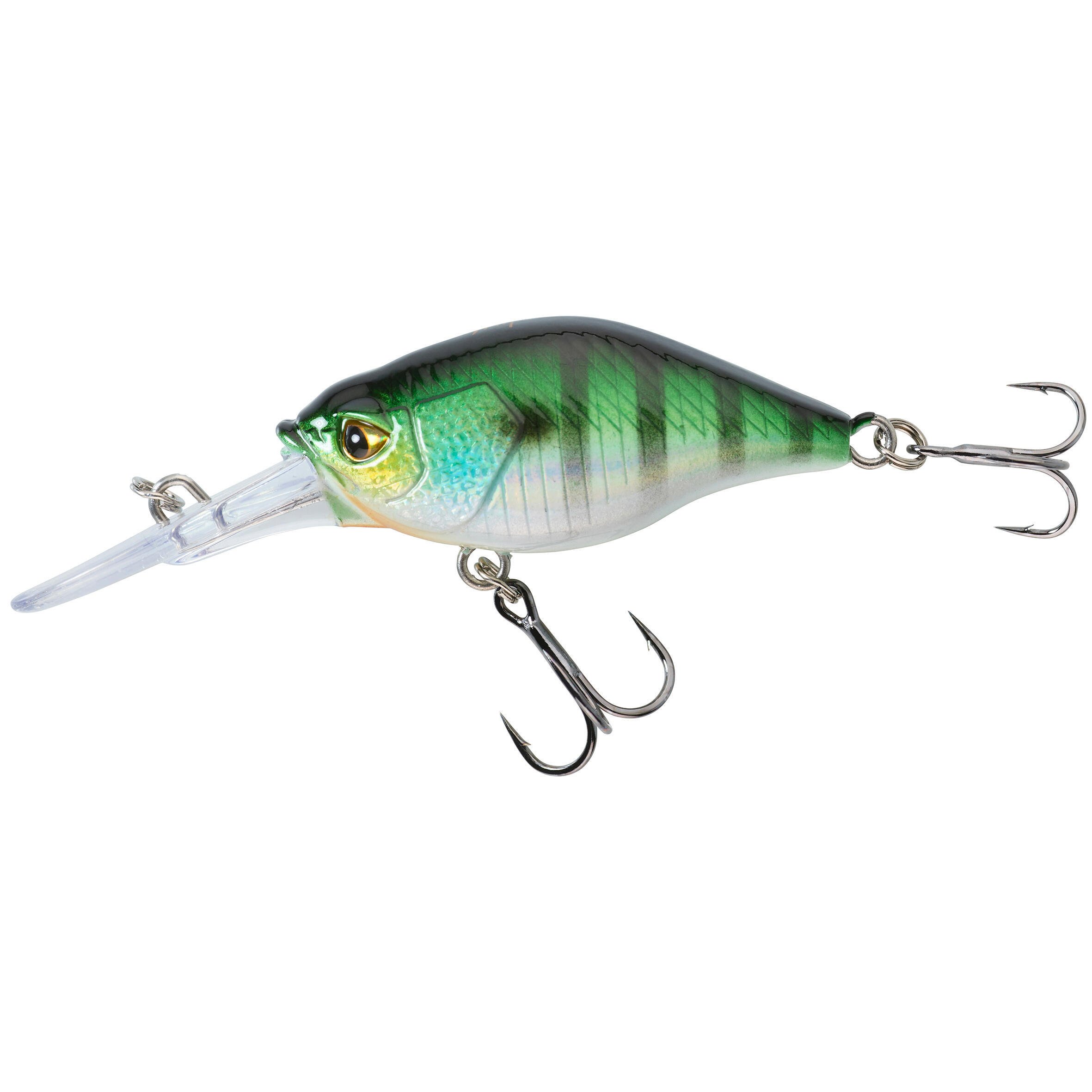 Воблер Crankbait Deep Diving WXM CRKDD 40 F Ayu CAPERLAN, оливково-зеленый - фото