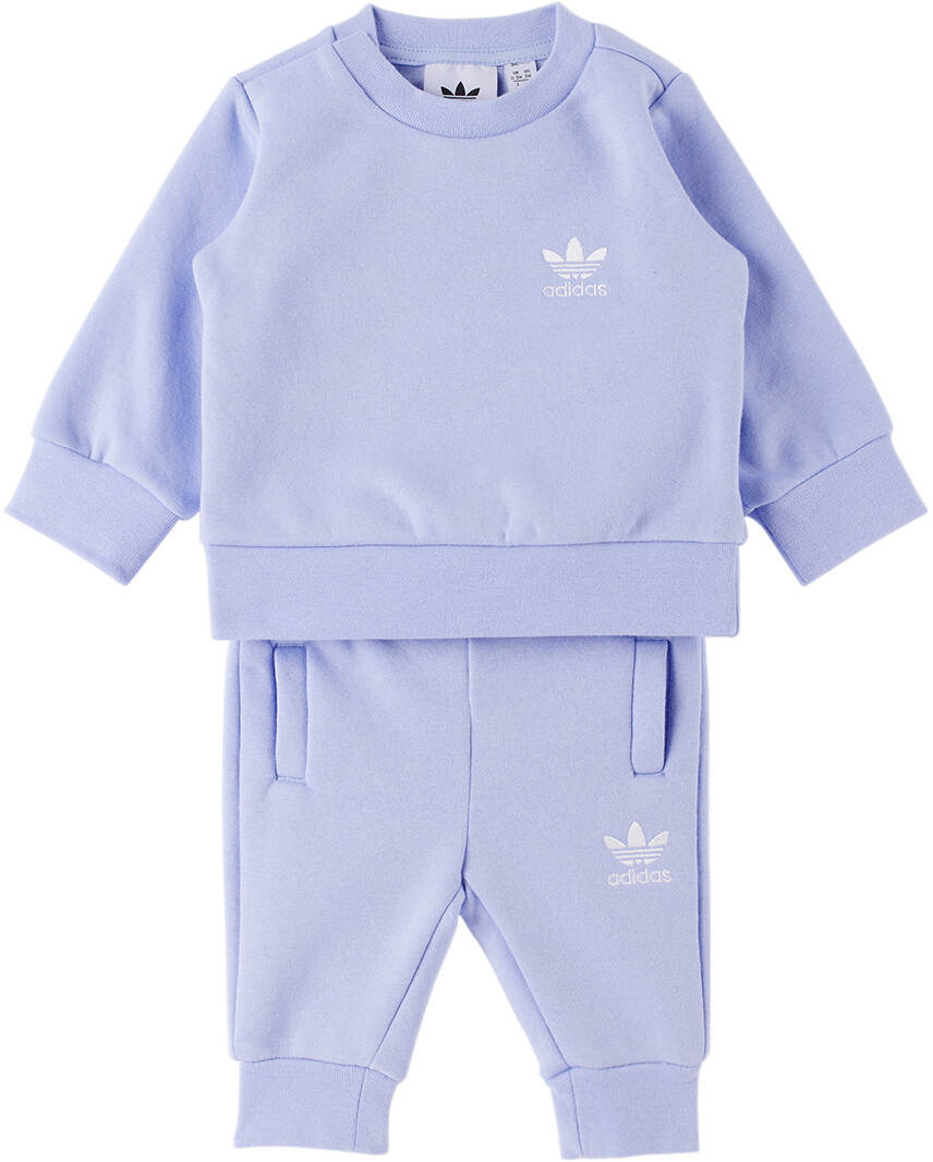 

Голубой спортивный костюм Adicolor adidas Kids