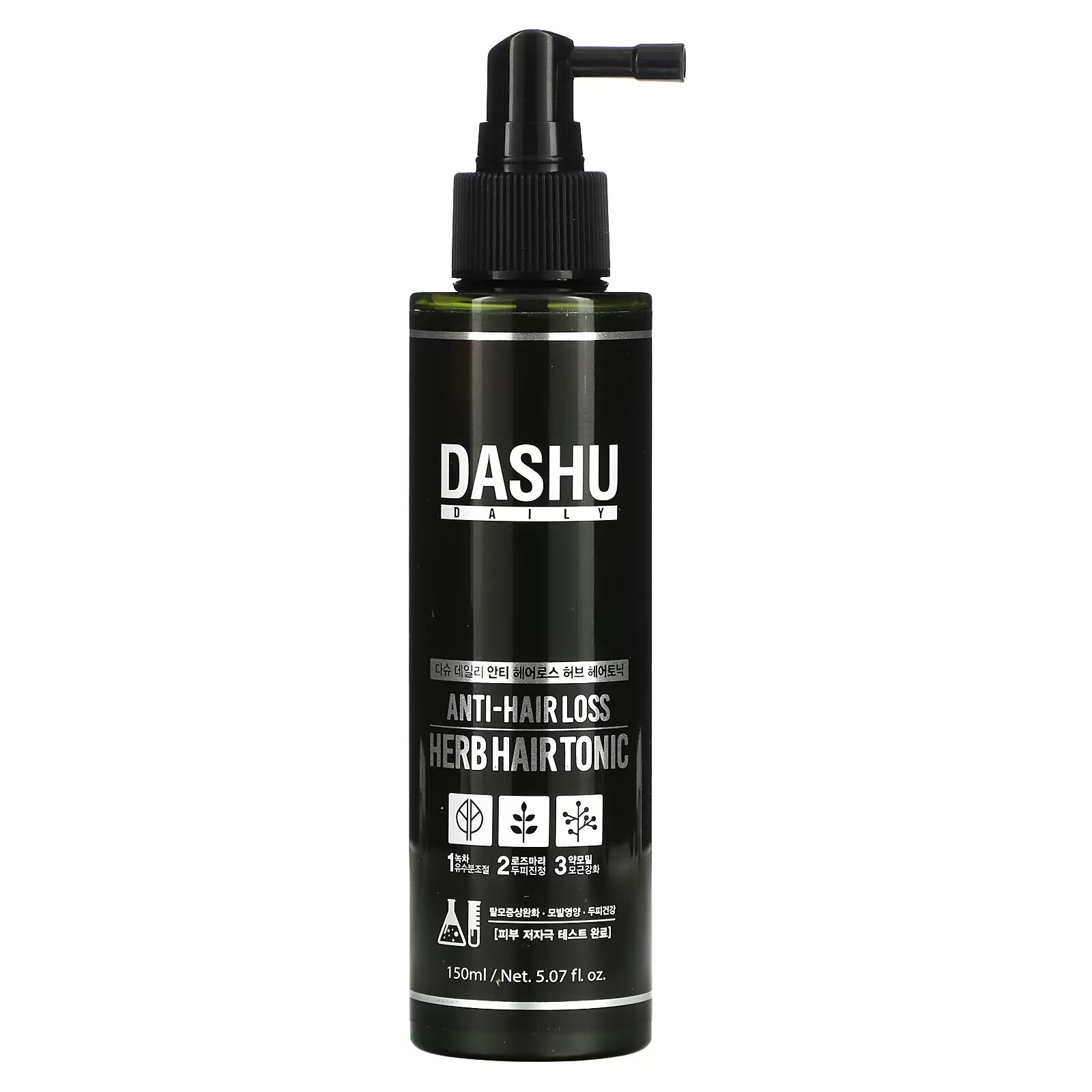 Dashu, тоник на основе трав против выпадения волос, 150 мл (5,07 унции) цена и фото