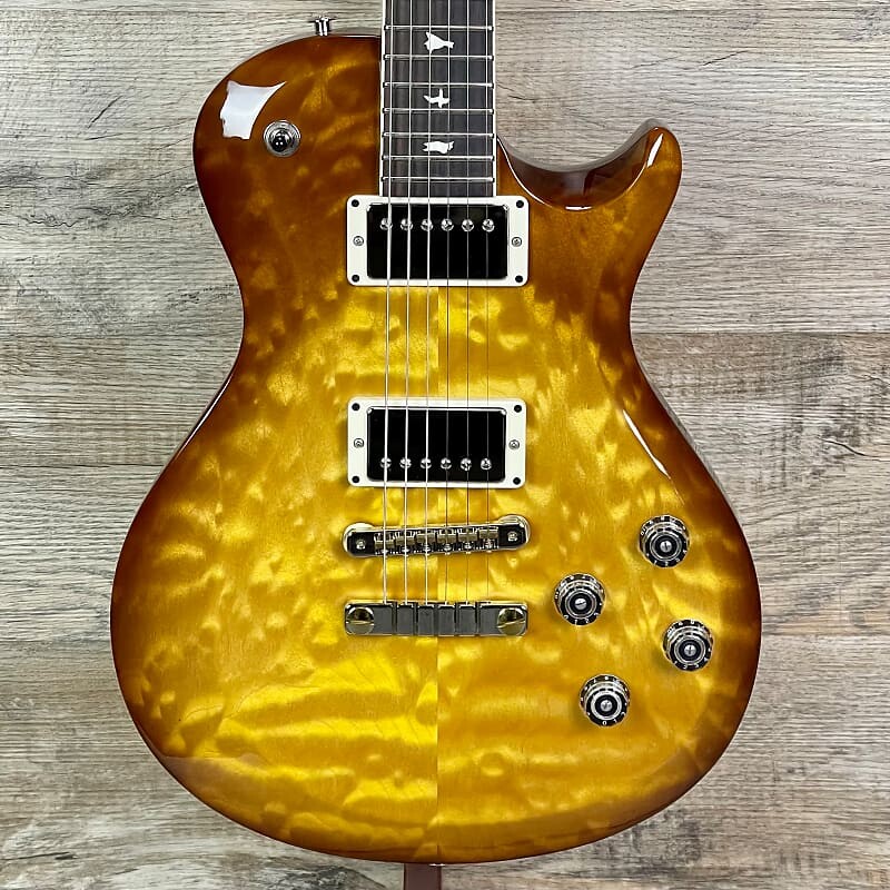 

PRS Paul Reed Smith S2 McCarty 594 Singlecut Quilt Livingston Lemondrop с сумкой