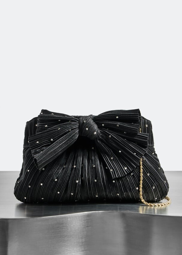 

Клатч LOEFFLER RANDALL x Level Shoes Rayne clutch, черный