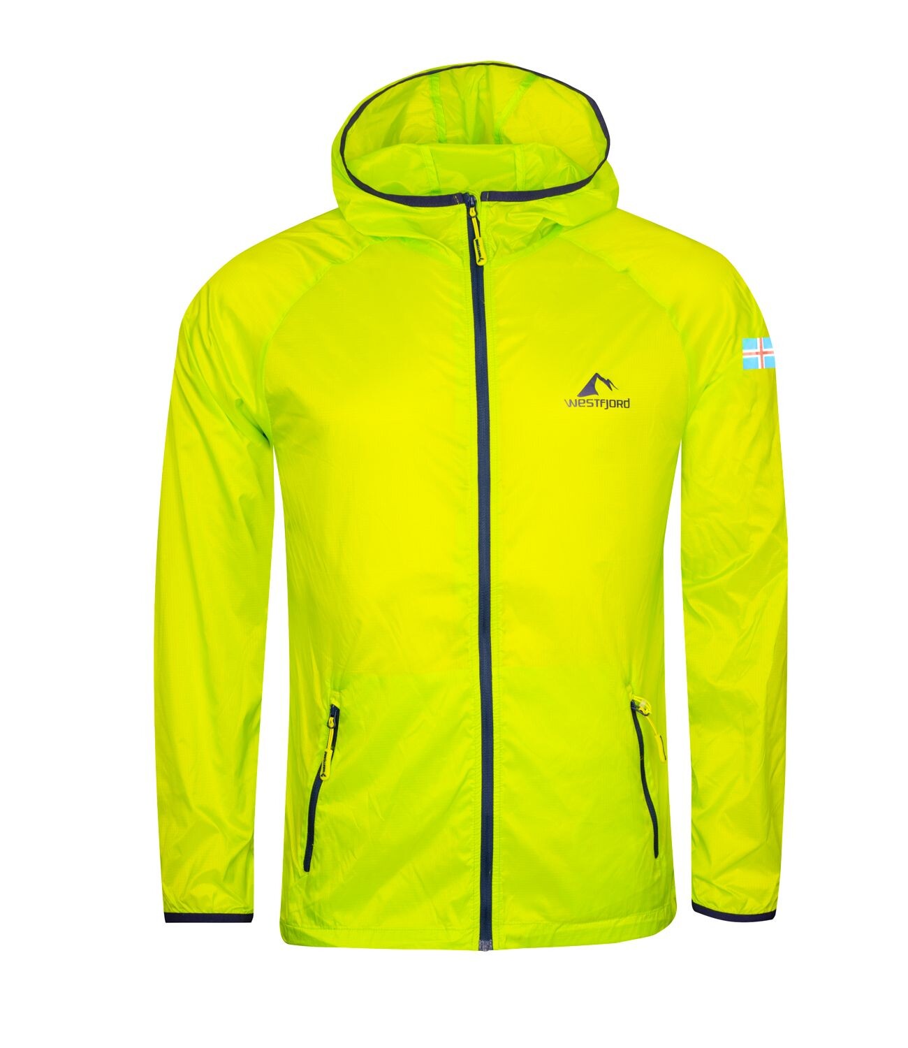 

Куртка Westfjord Jacke Performance Skin, цвет Limegrün/Marineblau