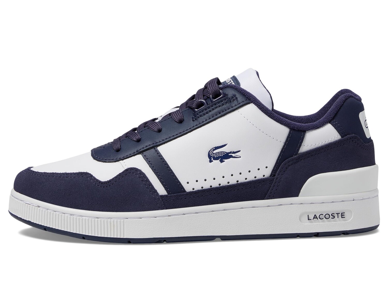 

Кроссовки Lacoste T-Clip 223 3 SMA, белый/темно-синий