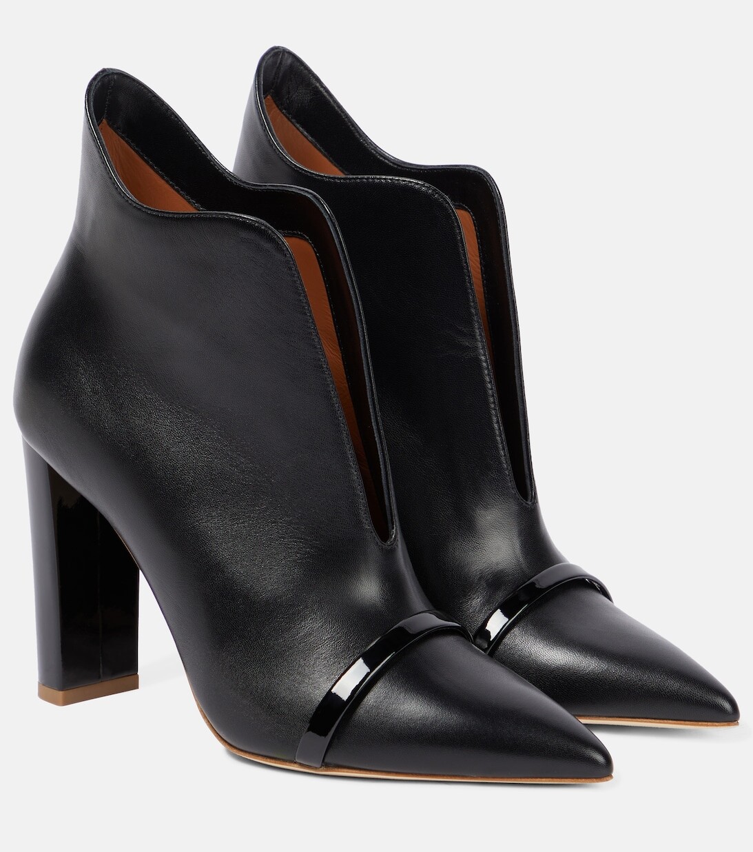 

Кожаные ботильоны Clara Malone Souliers, черный
