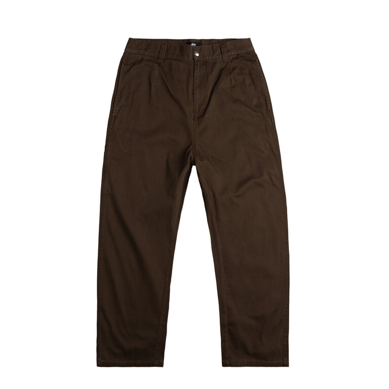

Брюки Twill Workgear Trouser Stussy, коричневый