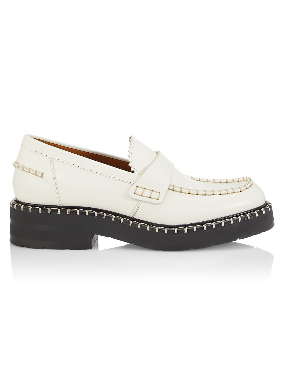 

Кожаные лоферы Noua Chloé, белый
