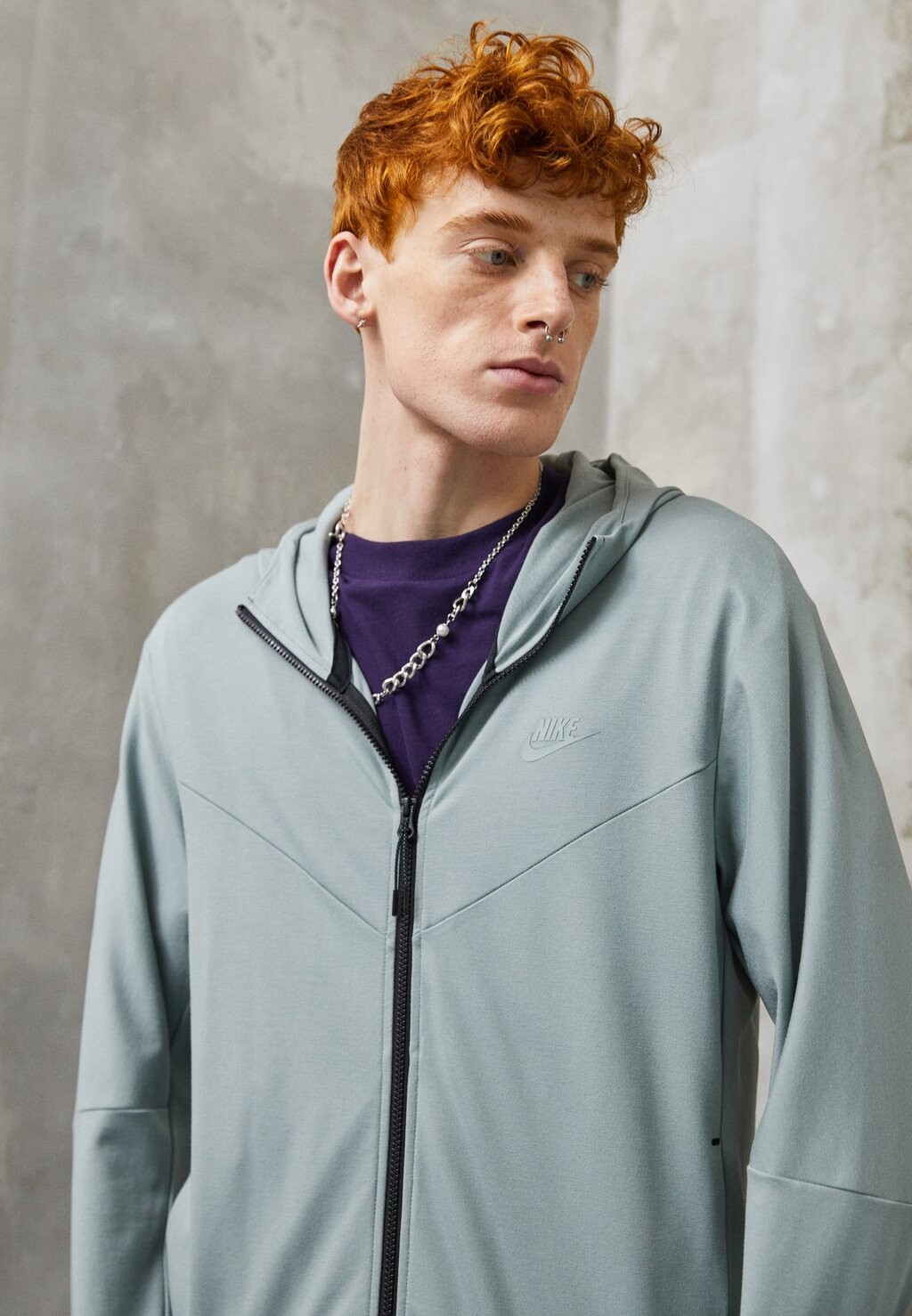 

Спортивная куртка M Tech Fz Lghttwht Nike, цвет mica green