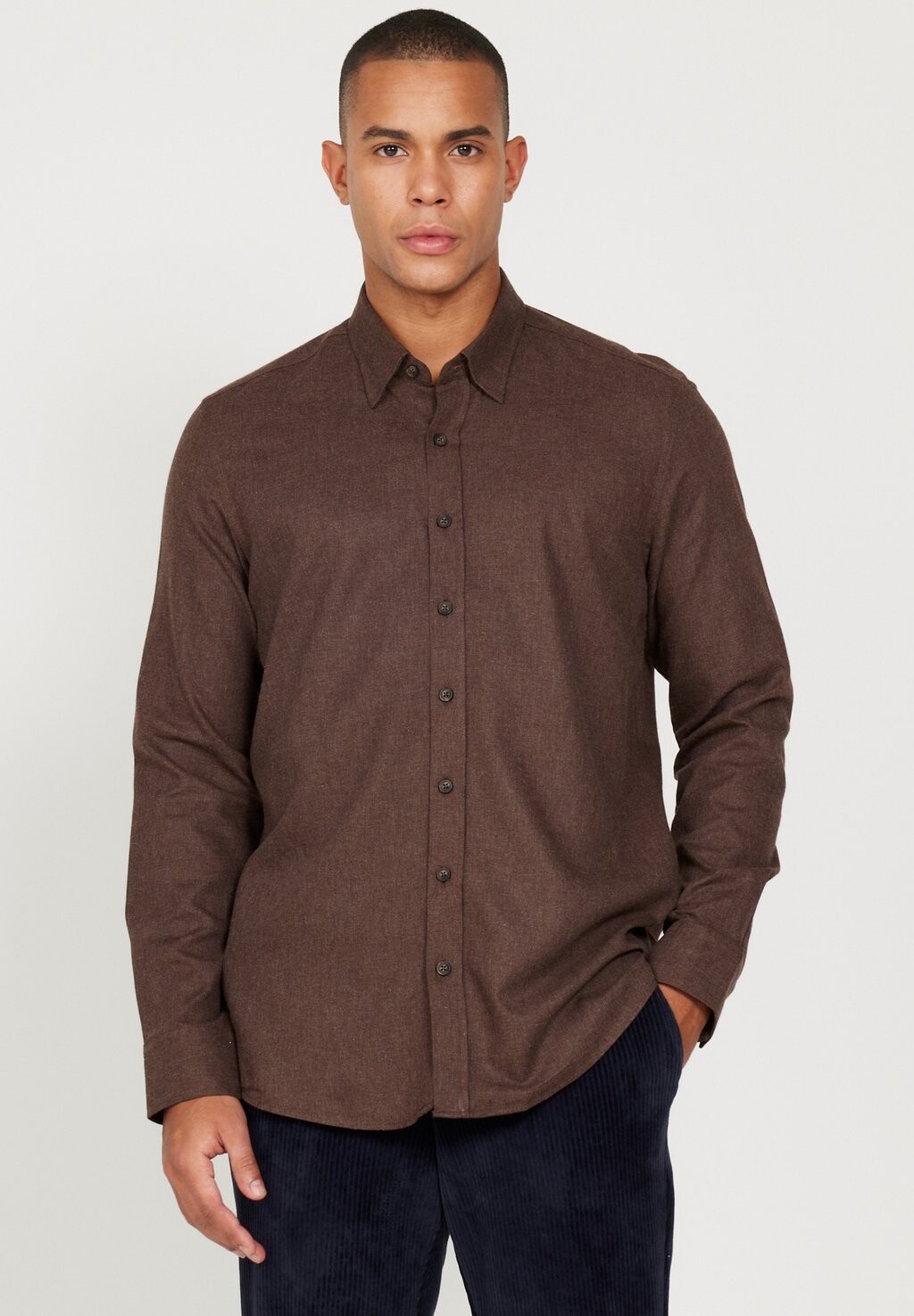 

Рубашка AC&CO / ALTINYILDIZ CLASSICS, цвет brown