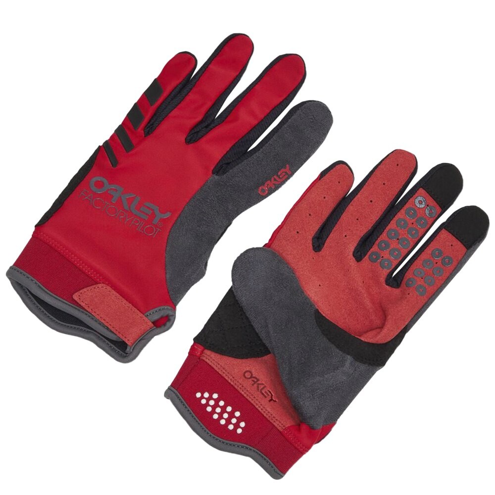 

Длинные перчатки Oakley Switchback MTB, красный