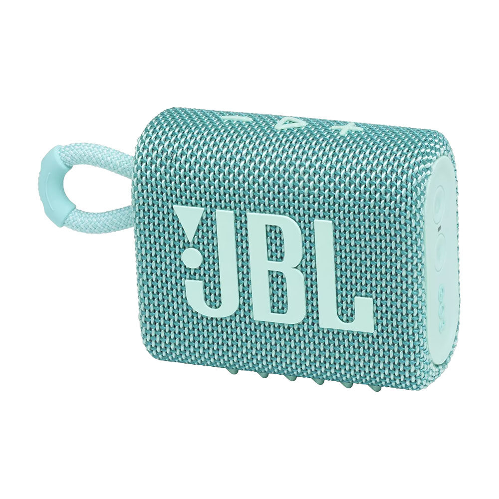 цена Портативная акустическая система JBL Go 3, бирюзовый