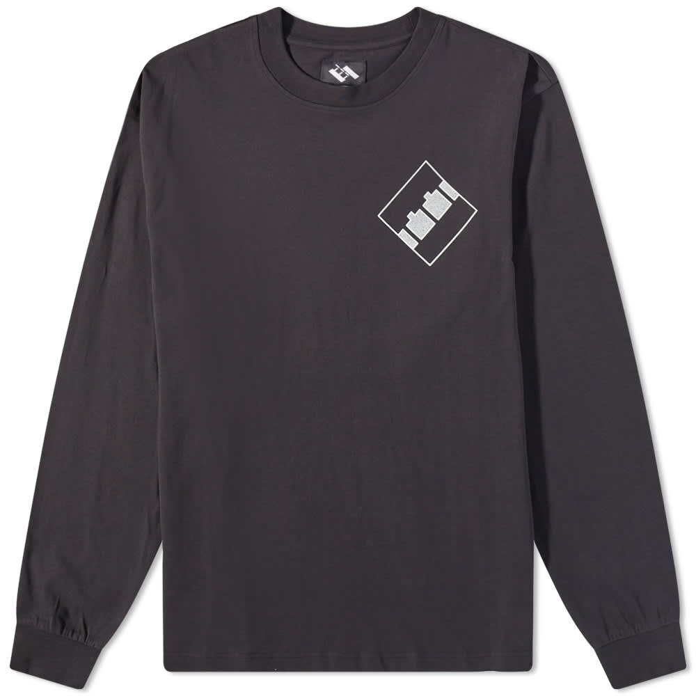 

Футболка The Trilogy Tapes Long Sleeve Block Noise 45 Tee, Серый
