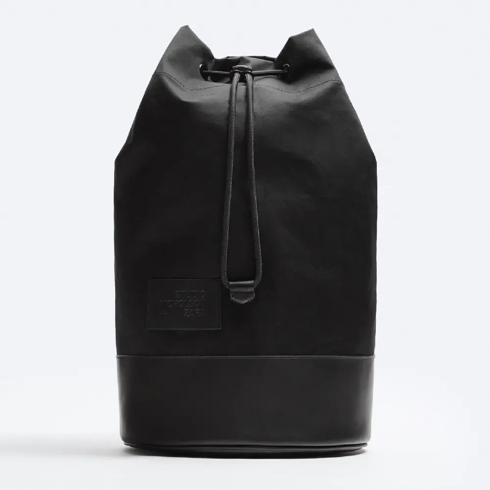 

Рюкзак Zara X Studio Nicholson Soft, черный