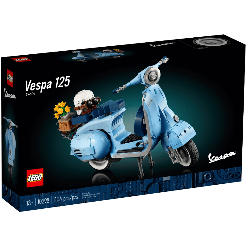 Конструктор LEGO Коллекционные наборы Vespa 125 10298 аккумулятор батарея для ноутбука dell 451 10298 56wh