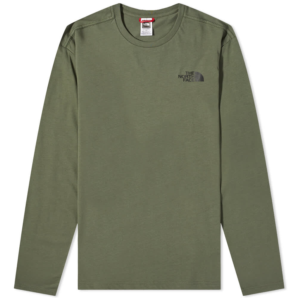 

Футболка The North Face Long Sleeve Easy Tee, Серый