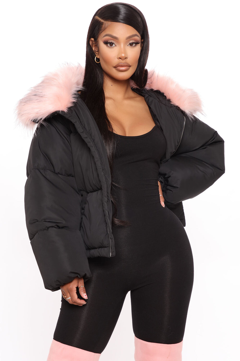 

Куртка Fashion Nova DCJ083B, черный