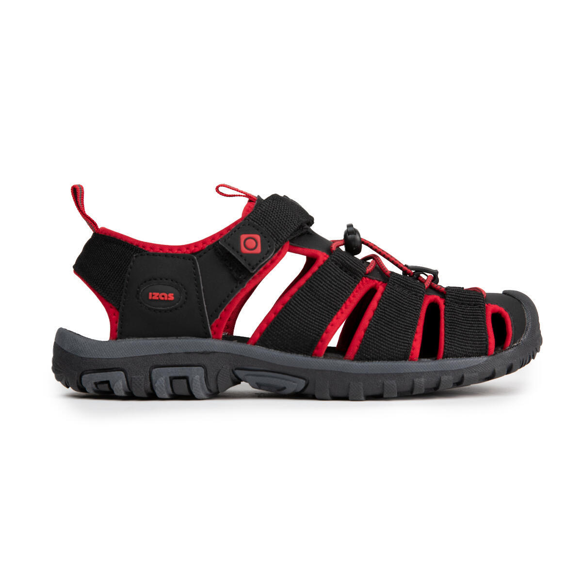 Сандалии спортивные Izas Frosty для треккинга и походов, черный / красный сандалии размер 5 красный