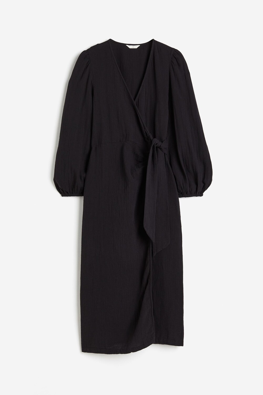 

Платье H&M Muslin Wrap, черный