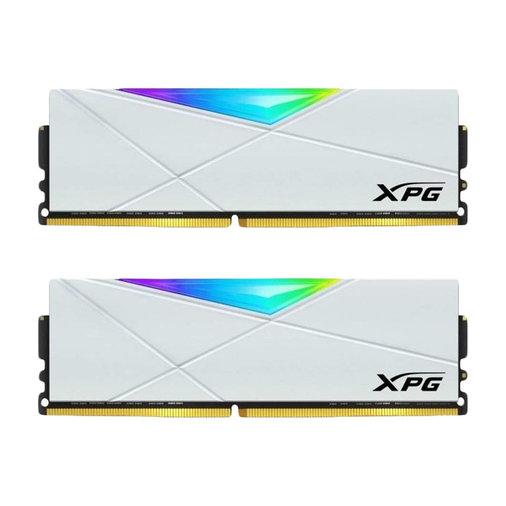 Оперативная память Adata XPG Spectrix D50 RGB, 16 Гб (2х8), DDR4, 3200 МГц, AX4U320088G16A-DW50 оперативная память adata xpg hunter 16 гб ddr4 3200 мгц ax4u320016g16a sbht