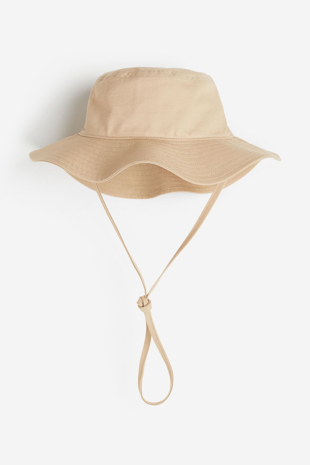 

Панама H&M Tie-detail Bucket Hat, бежевый