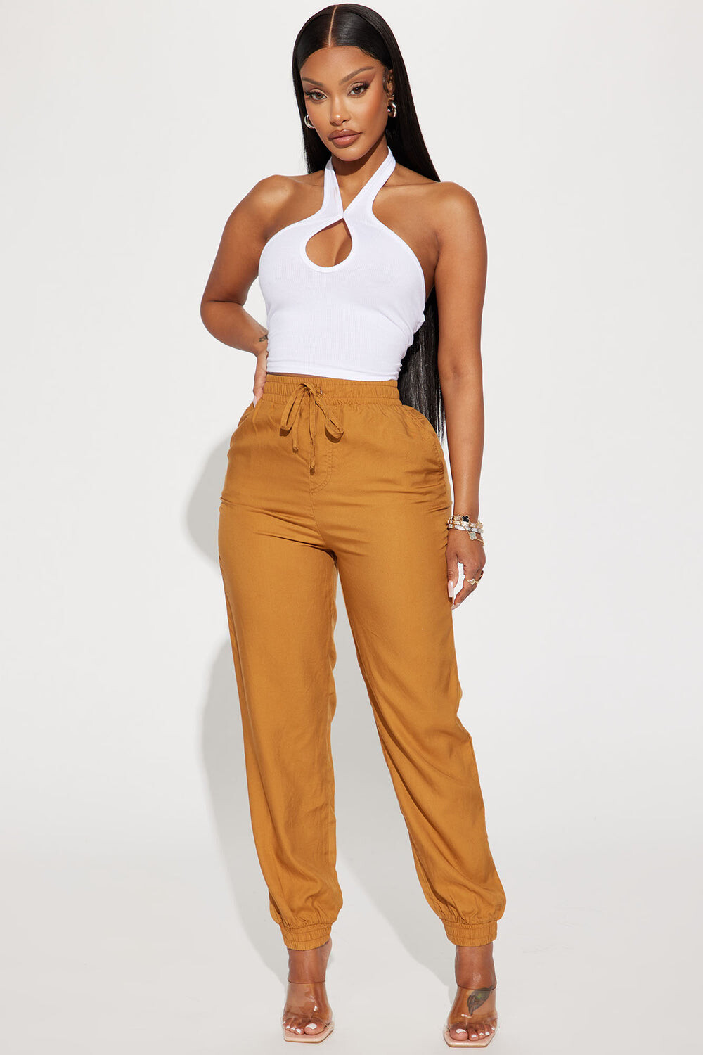 

Джоггеры Fashion Nova BP05575CL, кэмел