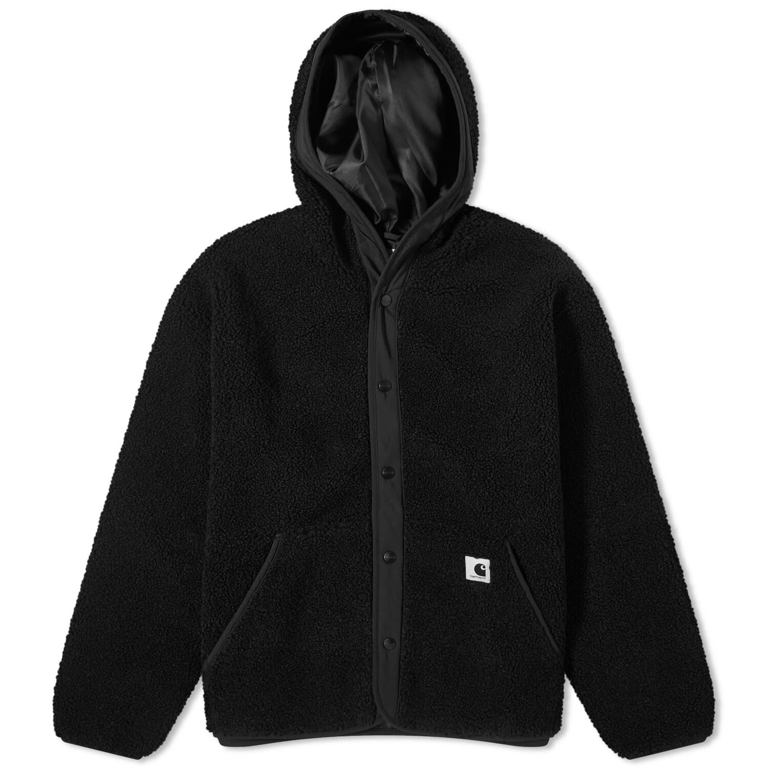 

Куртка Carhartt Wip Elliot High Neck Fleece Liner, черный