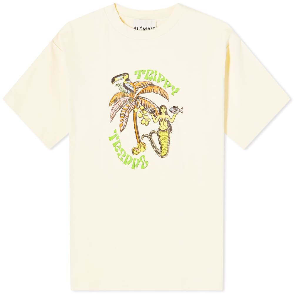

Футболка ALÉMAIS Trippy Troppo Tee, Белый