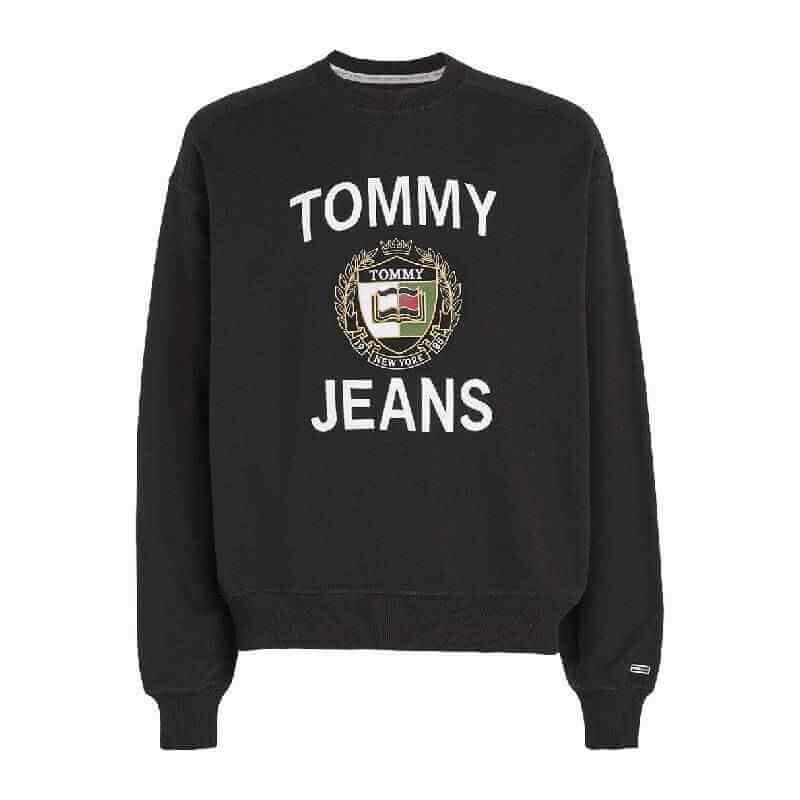 

Свитшот Tommy Hilfiger TJ Crest Logo, черный