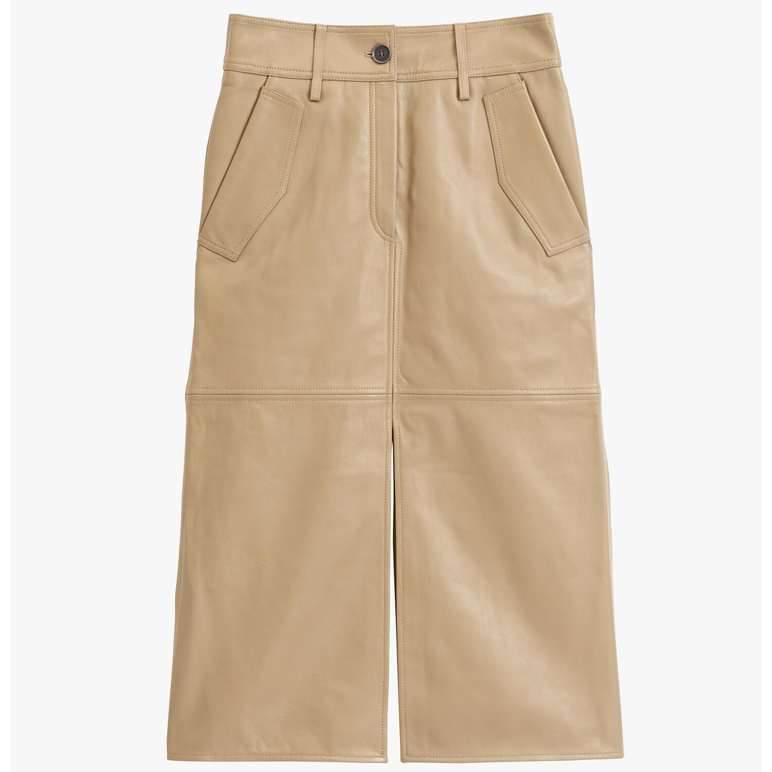 

Юбка Zara LTHR 12, зеленый