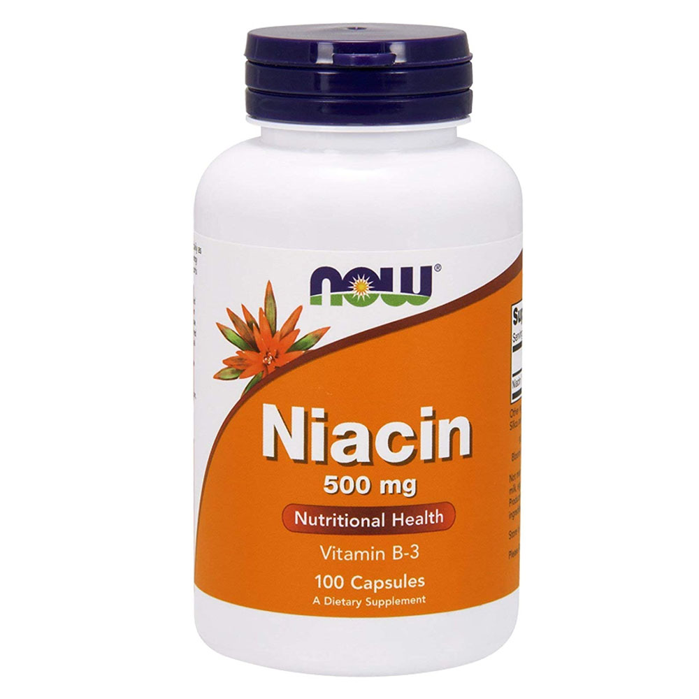 цена Ниацин Now Foods, 100 капсул