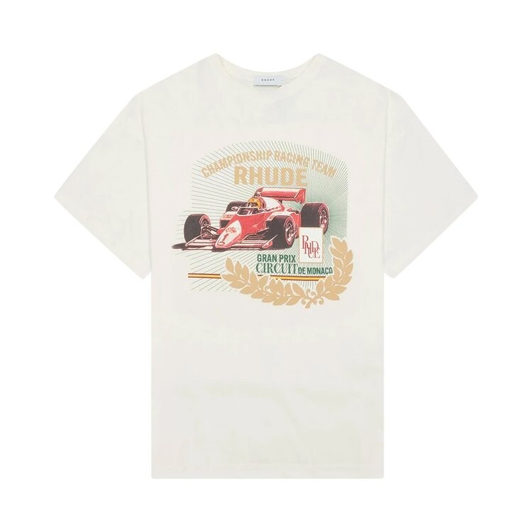 

Футболка Rhude Podium Tee 'Vintage White', белый