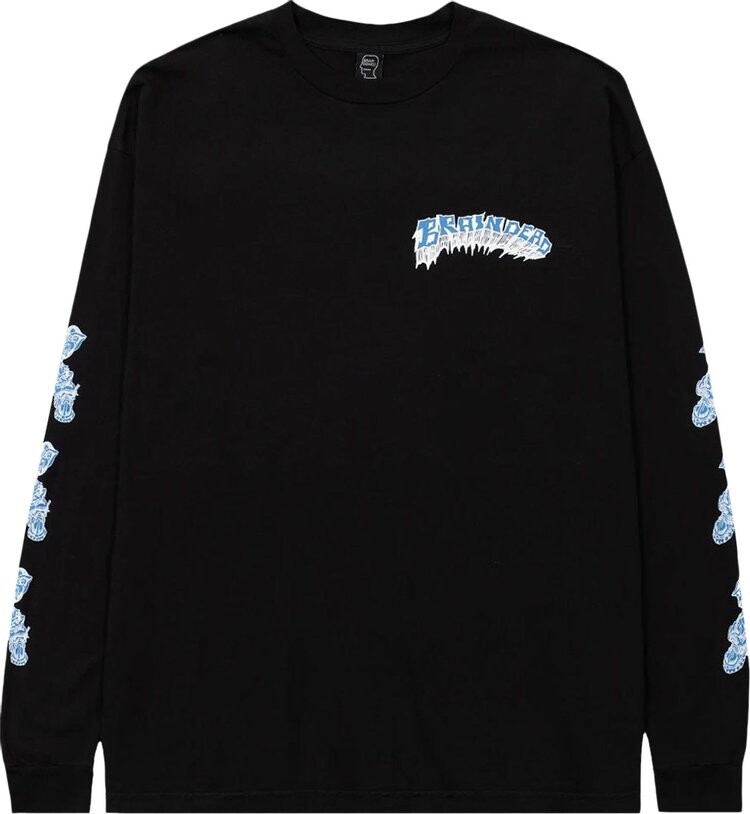 

Лонгслив Brain Dead Brolic Long-Sleeve 'Black', черный