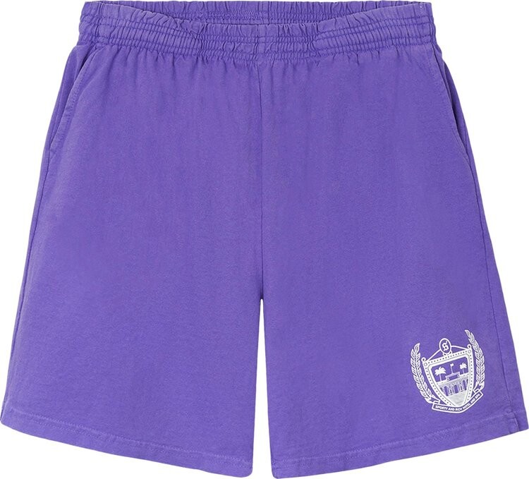 

Шорты Sporty & Rich Beverly Hills Gym Short 'Purple', фиолетовый