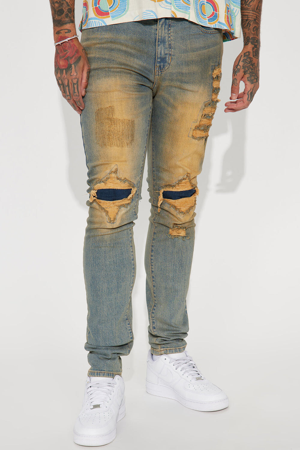 

Джинсы скинни Fashion Nova DARSP23050, синий