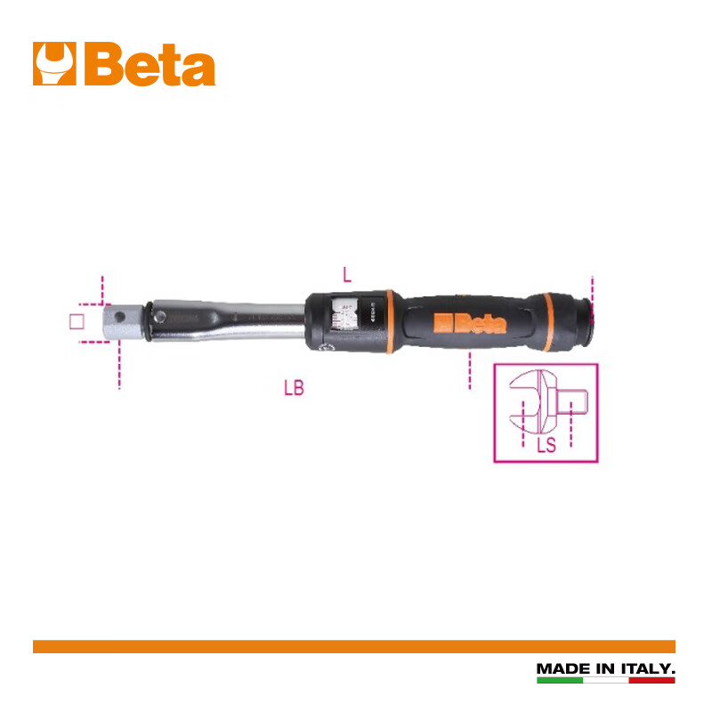 Baita 669N/30-Профессиональный динамометрический ключ регулируемый шумовой 60-300Н.м, 14*18 Beta