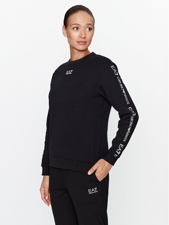 

Толстовка обычного кроя Ea7 Emporio Armani, черный