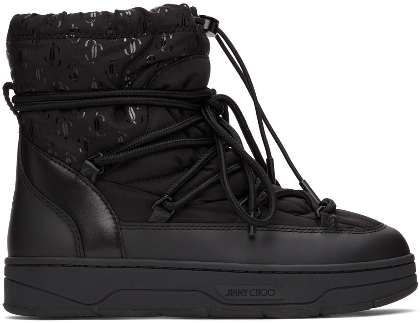 

Черные ботильоны Ванака Jimmy Choo