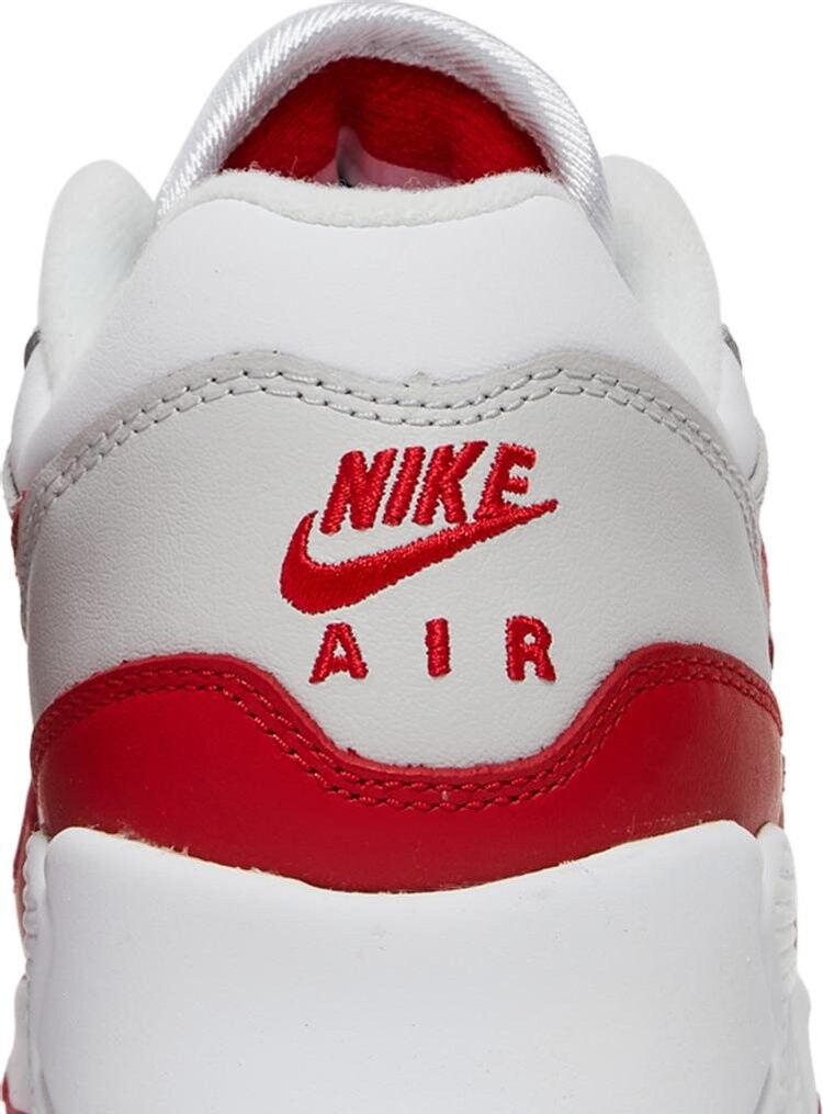 Nike air max 90/1 2025 white / university red